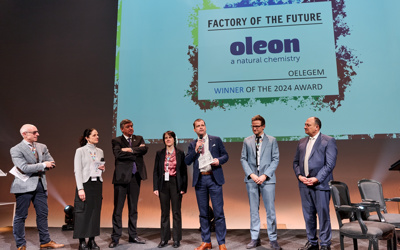 Oleon Oelegem awarded Factory of the Future Award