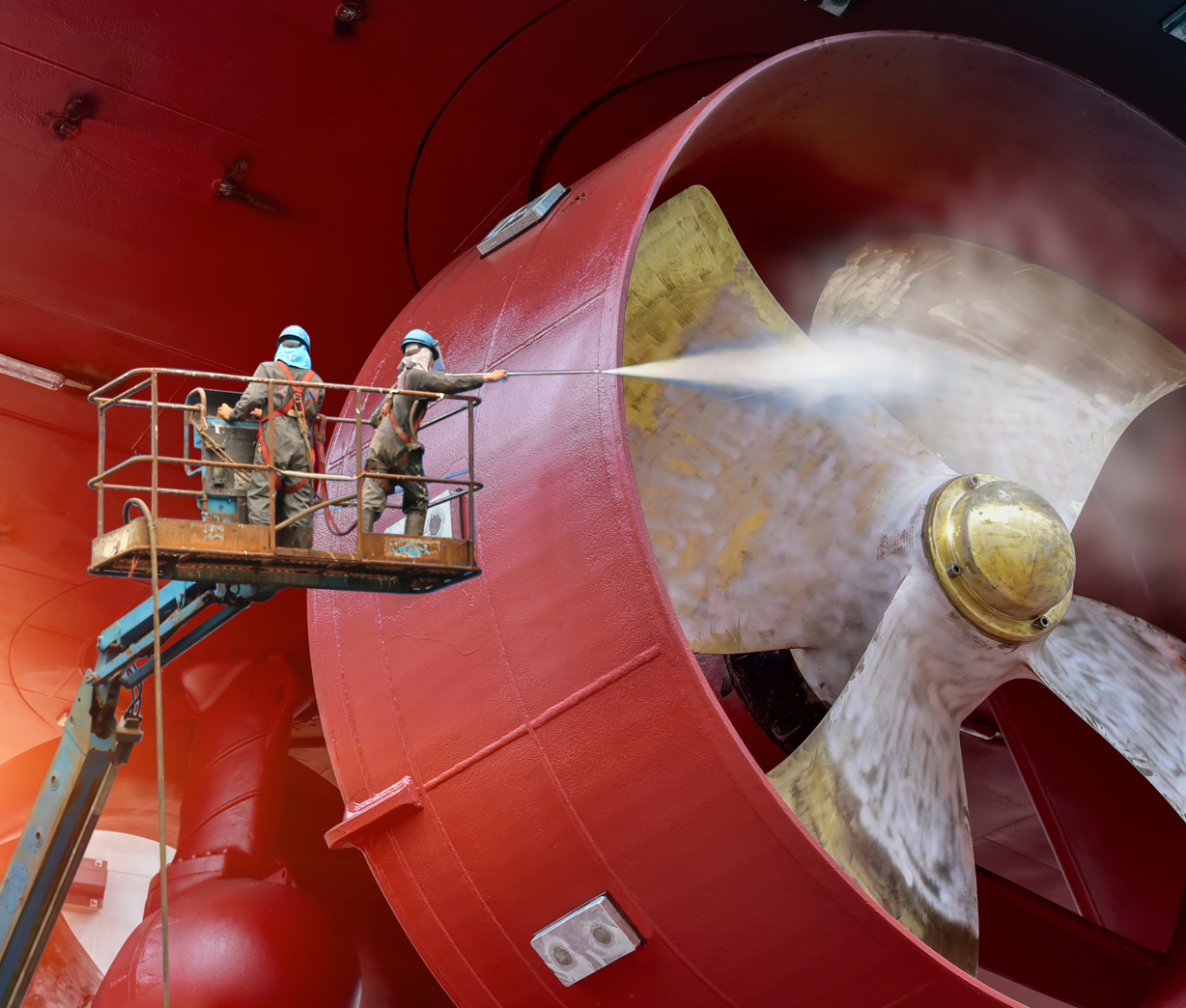 Industrial cleaning